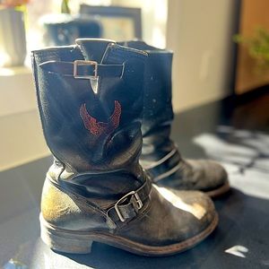 Harley Davidson Chippewa Engineer Boots Women’s 9